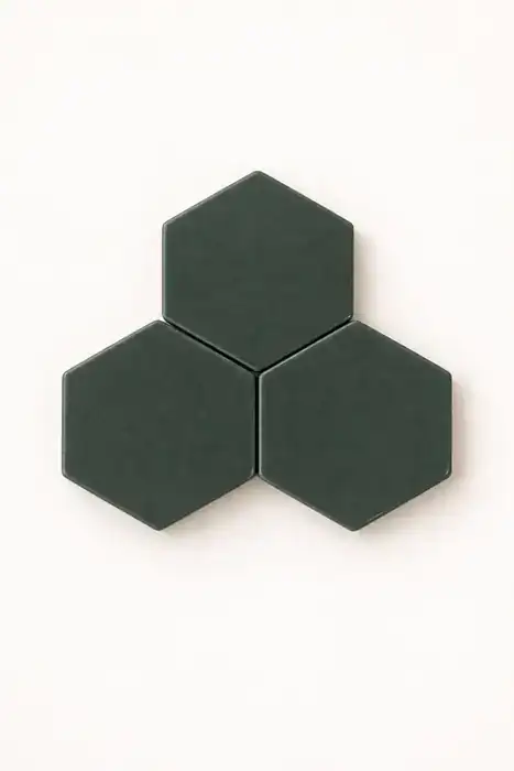 Hexagonito Mate Verde Bambu